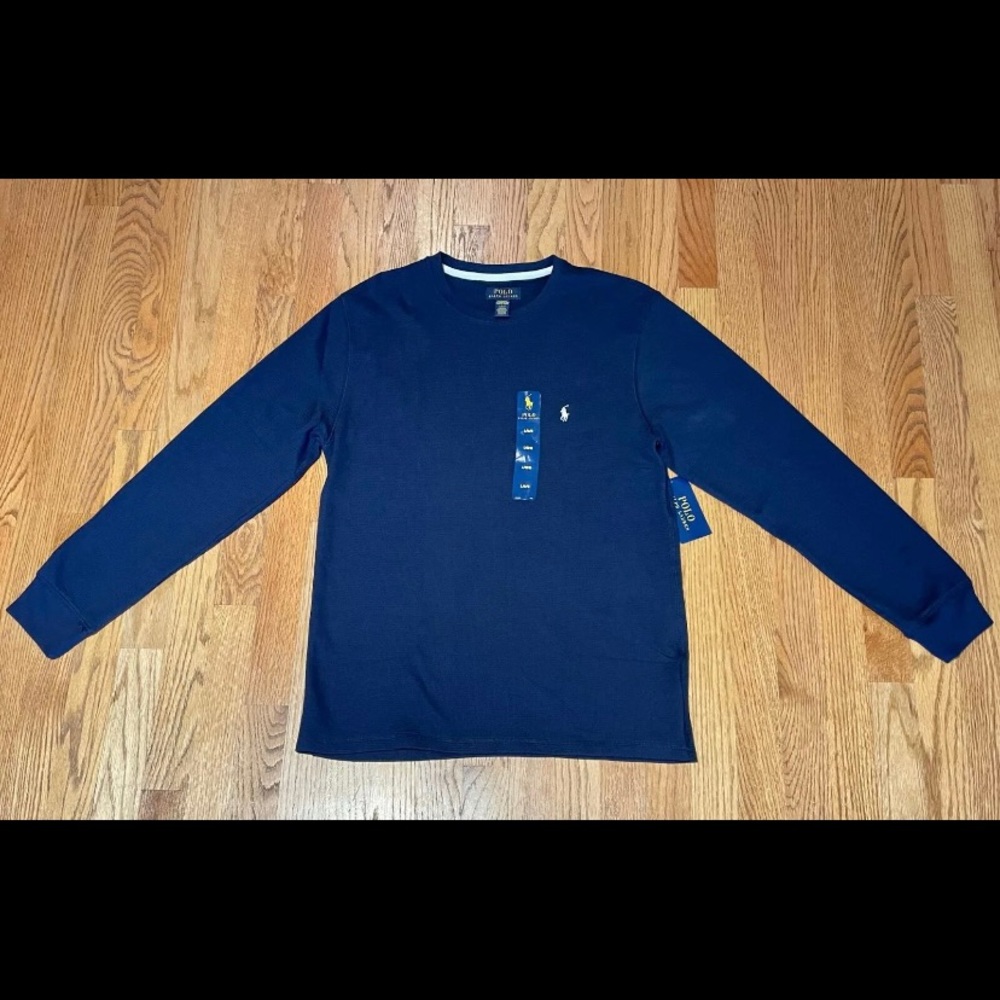 NWT Polo Ralph Lauren Mens waffle knit thermal LG shirt make offer💖🥰